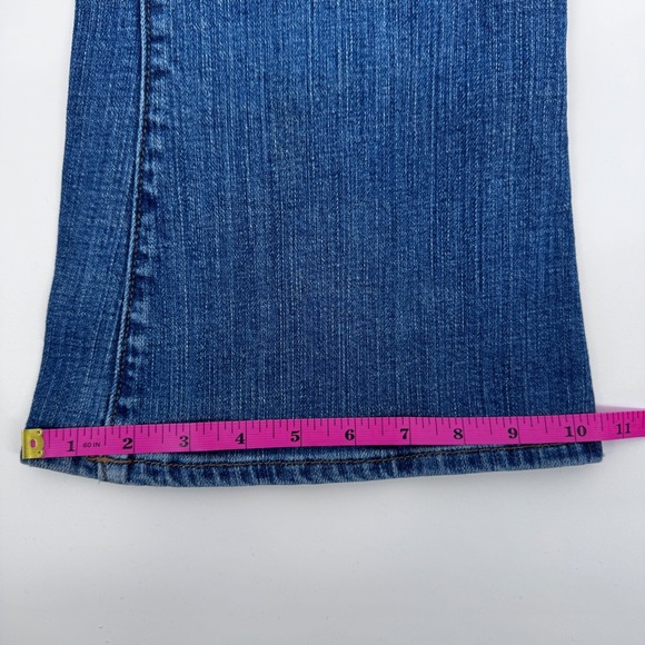 Old Navy The Sweetheart Jeans Womens Classic Rise Flare Stretch Denim Size 14R - Picture 7 of 10